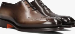 bruine santoni nette schoenen kaj