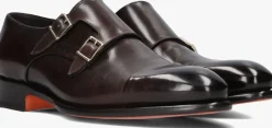 bruine santoni nette schoenen carter 11652