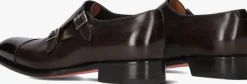 bruine santoni nette schoenen carter 11652