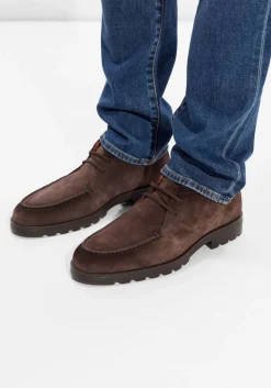 bruine santoni veterschoenen 18609