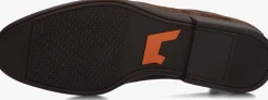 bruine santoni veterschoenen 19156