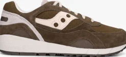 bruine saucony lage sneakers shadow 6000 m