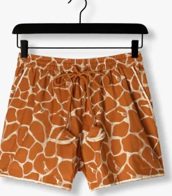 bruine scarlett poppies korte broek kosos shorts