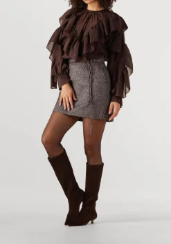 bruine second female minirok arbor skirt