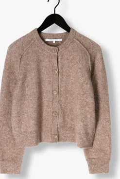 bruine second female vest banja knit raglan cardigan