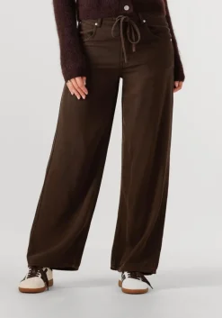 bruine second female wide jeans irvine denim jeans