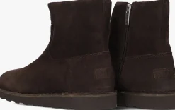 bruine shabbies enkelboots palissa mia zip