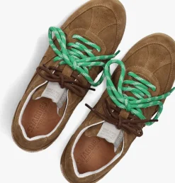 bruine shabbies lage sneakers april mina