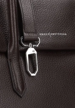 bruine smaak amsterdam schoudertas barbara xl