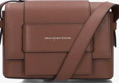 bruine smaak amsterdam schoudertas megan