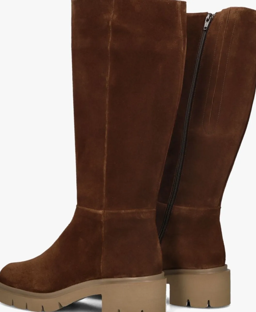 bruine softwaves hoge laarzen vera 06