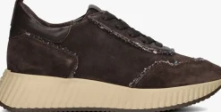 bruine softwaves lage sneakers 8.95.22