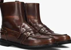 bruine stefano lauran enkellaarsjes 12096