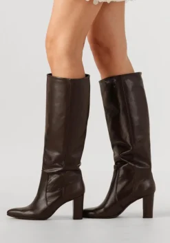 bruine stefano lauran hoge laarzen 011-52