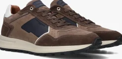 bruine stefano lauran lage sneakers star 005