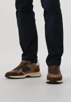 bruine stefano lauran lage sneakers star 005