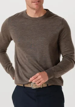 bruine stefano lauran trui crew