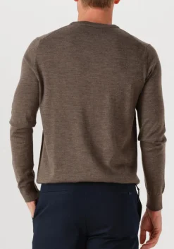 bruine stefano lauran trui crew