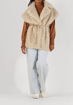 bruine summum top smocked top fine lurex jersey