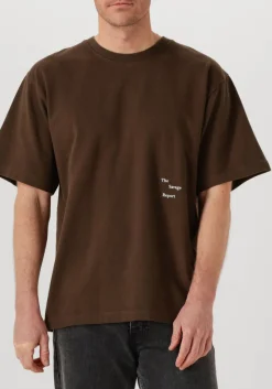 bruine the savage report t-shirt tsr logo bar