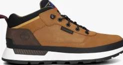 bruine timberland lage sneakers field trekker low lace up