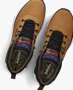 bruine timberland lage sneakers field trekker low lace up