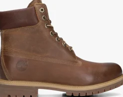bruine timberland veterboots heritage 6 in premium