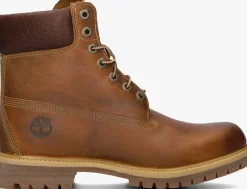 bruine timberland veterboots 6 inch premium boot m