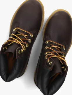 bruine timberland veterboots 6” premium – women’s