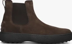 bruine tod's chelsea boots xxmo6l00p20re0