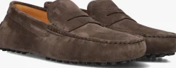 bruine tod's mocassins mocassino gommino 22l
