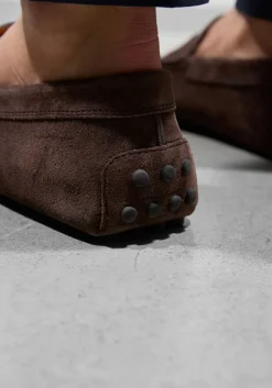 bruine tod's mocassins mocassino gommino 22l