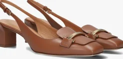 bruine tod's pumps barretta attacchi