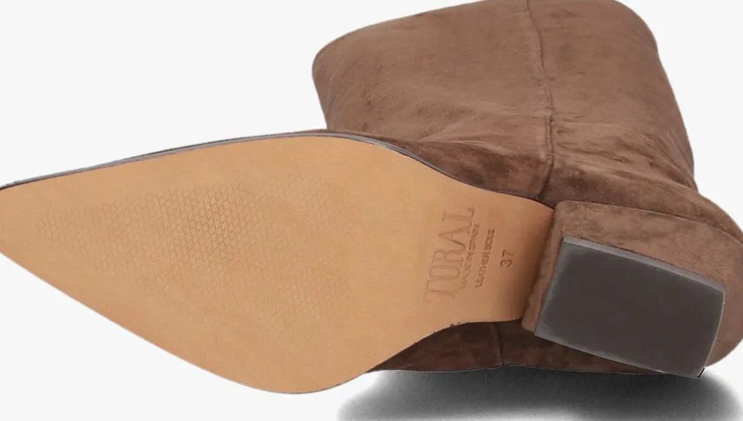 bruine toral hoge laarzen dakota