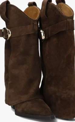 bruine toral hoge laarzen folk