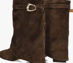 bruine toral hoge laarzen cleo