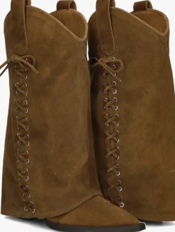 bruine toral hoge laarzen kim