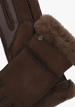 bruine ugg handschoenen seamed tech glove