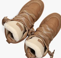 bruine ugg hoge sneakers w highmel