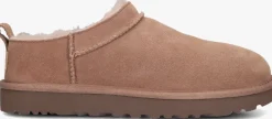 bruine ugg instappers w classic micro