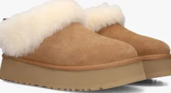 bruine ugg instappers w tazzelle