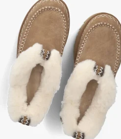 bruine ugg vachtlaarzen classic ultra mini alpine