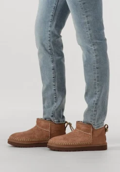 bruine ugg vachtlaarzen w classic ultra mini biarritz