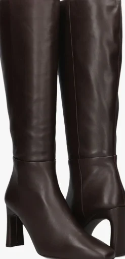 bruine unisa hoge laarzen wolcot