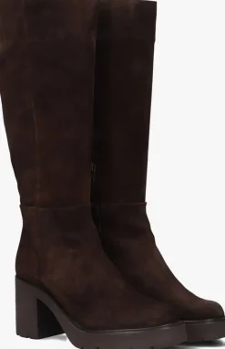 bruine unisa hoge laarzen kayli