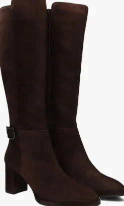 bruine unisa hoge laarzen lebrun