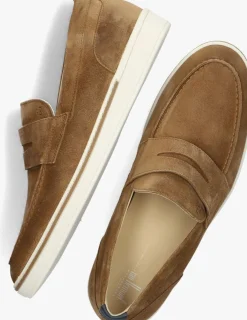 bruine van bommel loafers sbm-40041