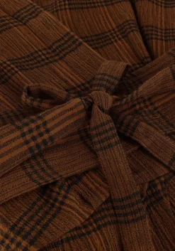 bruine vanessa bruno mini jurk blandine