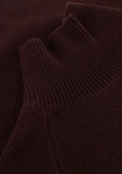 bruine vanessa bruno trui frene pull col montant