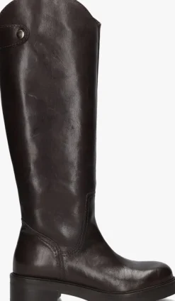 bruine via vai hoge laarzen lucia rumi